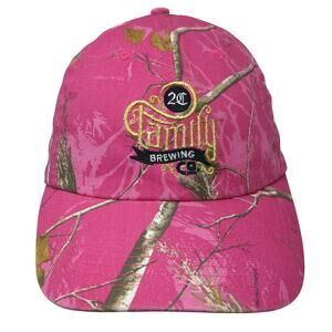 2C Family Brewing Co. Baseball Cap Multicolor One Size Adjustable Camo Katl